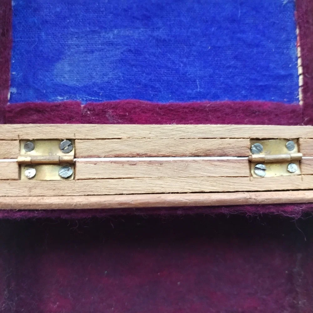 Vintage Hand Carved Indian‎ Wood Jewelry Box Inlay Floral Trinket Boho 6